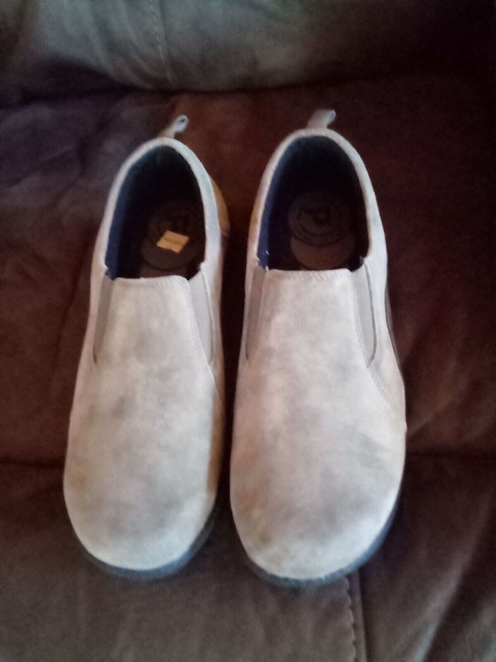 Propet Loafers Women Size 9.5 M Brown Suede Slip On Comfort Casual Shoes WC300